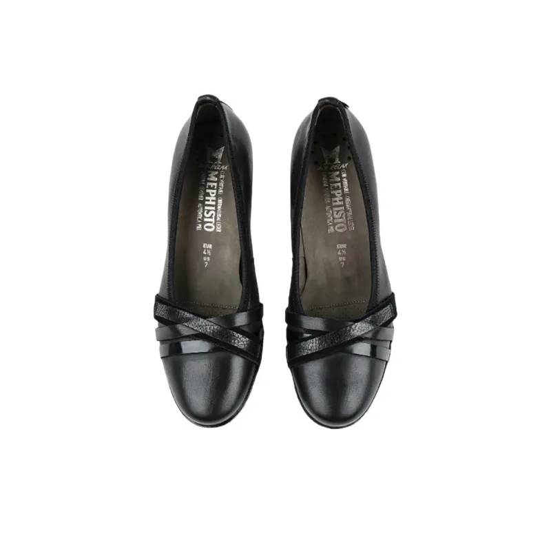 MEPHISTO Chunky Heel High Heels 5cm Women's-3