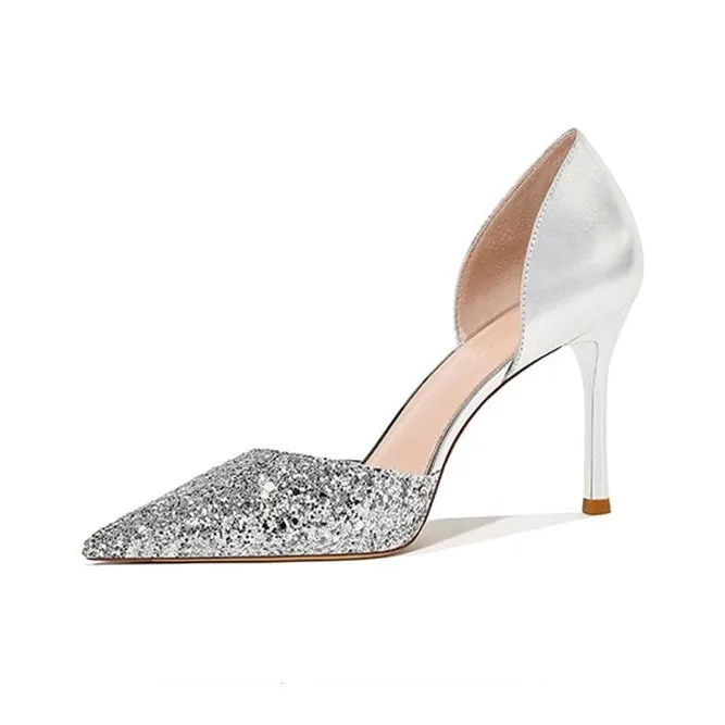 Li Ke Slim Heel High Heels 6CM Women's-3