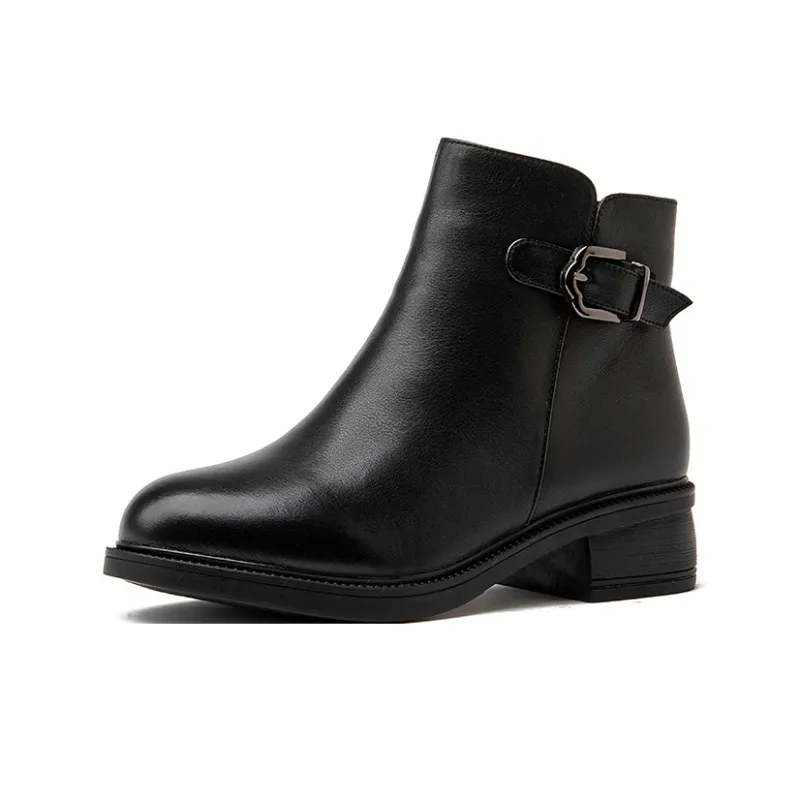 Rich Birds Ankle Boots 4.5CM Women's Black-1