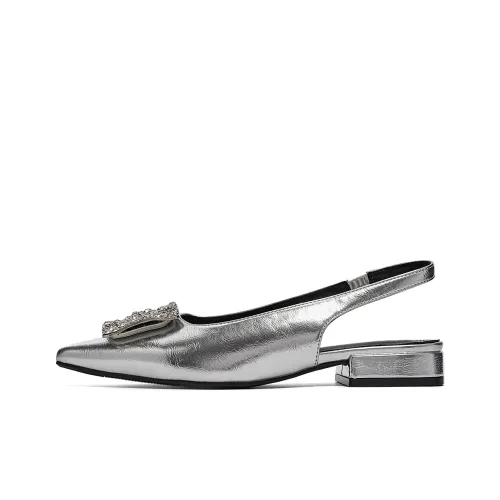 EBLAN High Heels Women's Silver