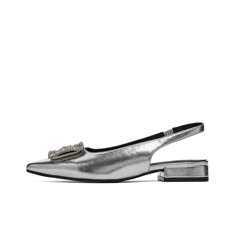 EBLAN High Heels Women's Silver-0
