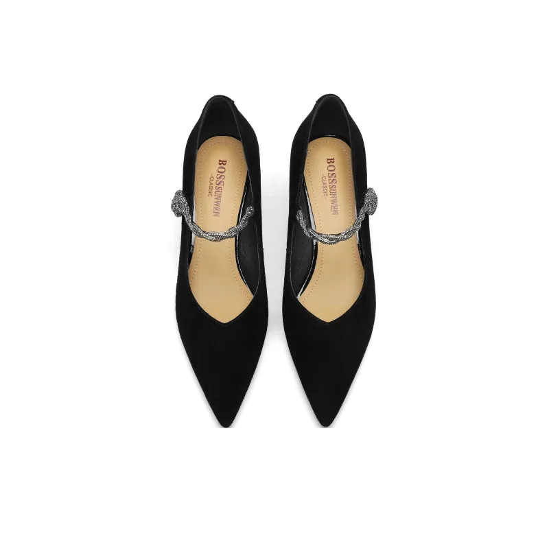 BOSSSUNWEN Slim Heel High Heels 6cm Women's-3