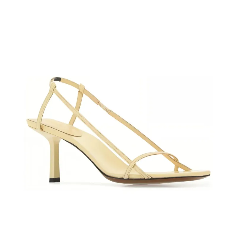 NEOUS Merga One Strap Sandals 6.5cm Women's Cream-2