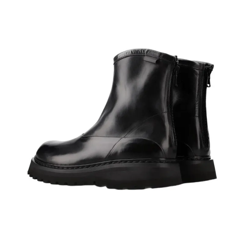 PREMIATA Ankle Boots 3cm Men's Black-4