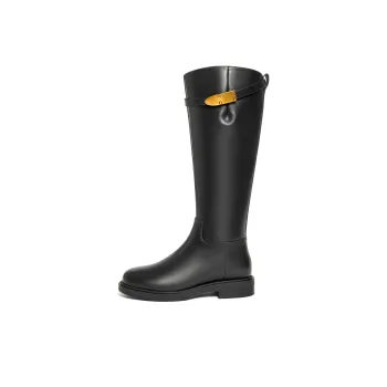 Teenmix Knee high Boots 3.5cm Women's Black