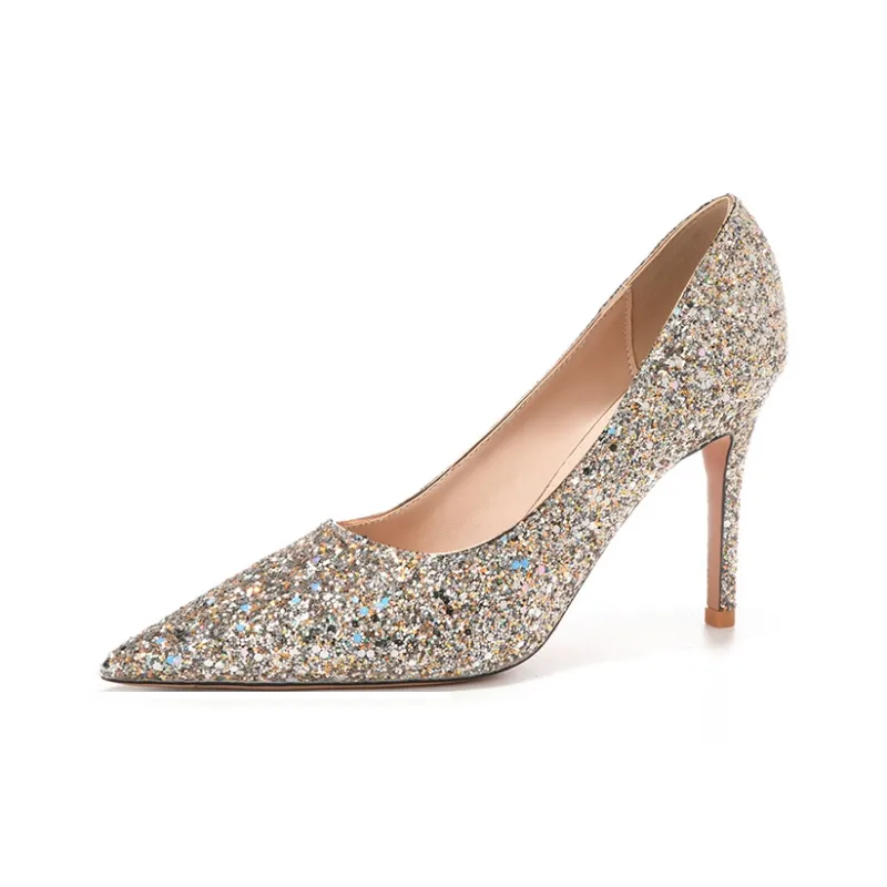 HKCP Slim Heel High Heels Women's-15