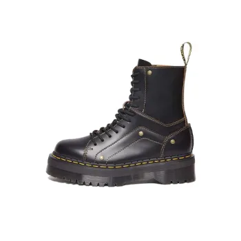 Dr.Martens Jadon Decon Smooth Platform Leather Boot 'Black' Women's