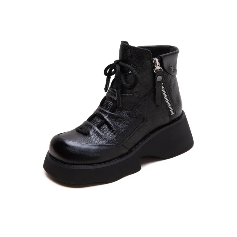 MATA Martin Boots Women's Coffee/Black-5