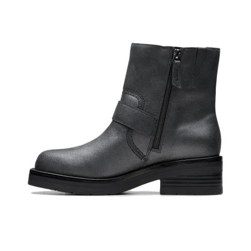 Clarks Ankle Boots Women's Gray