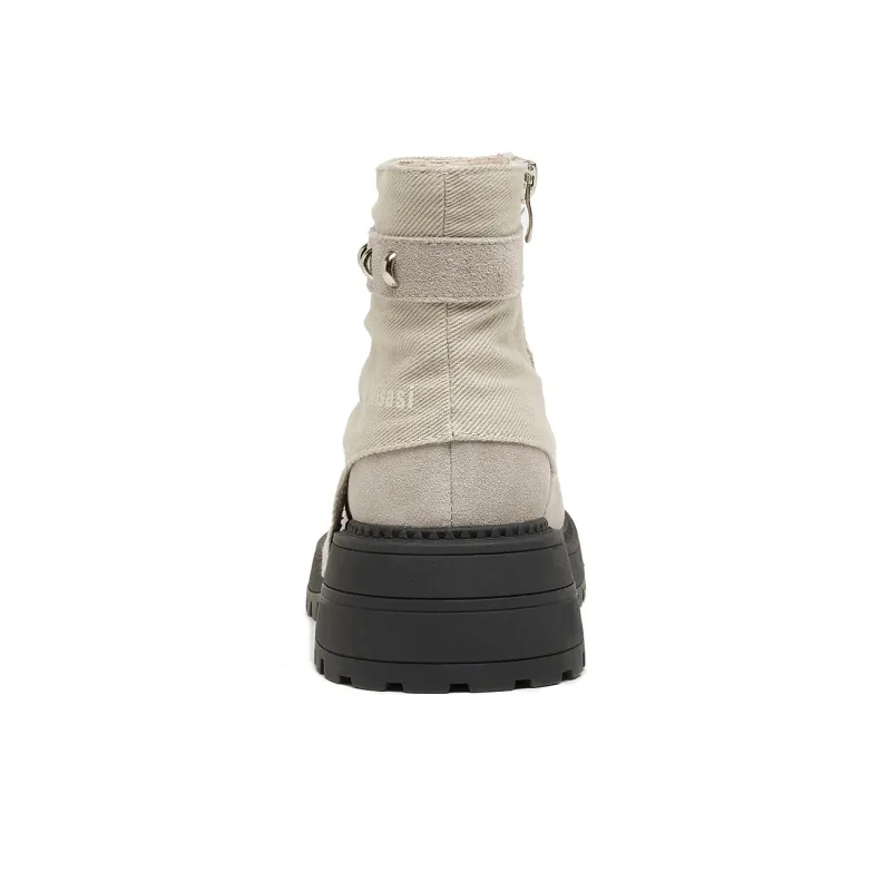 OULISASI Ankle Boots Women's-3