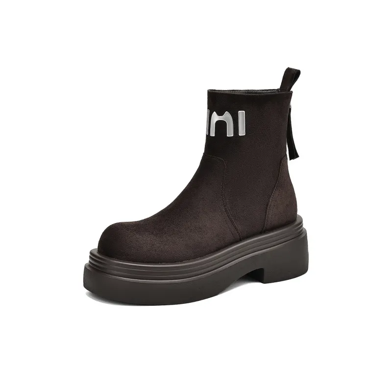 JOSINY Ankle Boots Women's Camel/Coffee-6