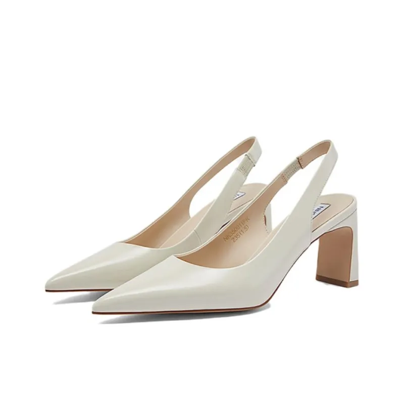 NINE WEST Chunky Heel High Heels 7cm Women's-1