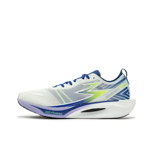 361° Cushioning Anti Slip And Wear Resistant Low Top Training Running Shoes Unisex Game Blue