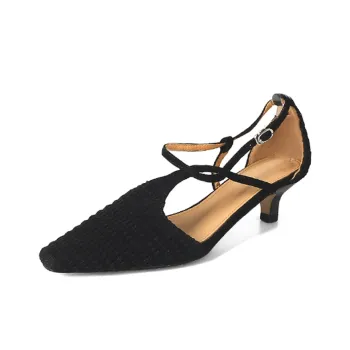 Echo&yolo Block Heel High Heels 4cm Women's