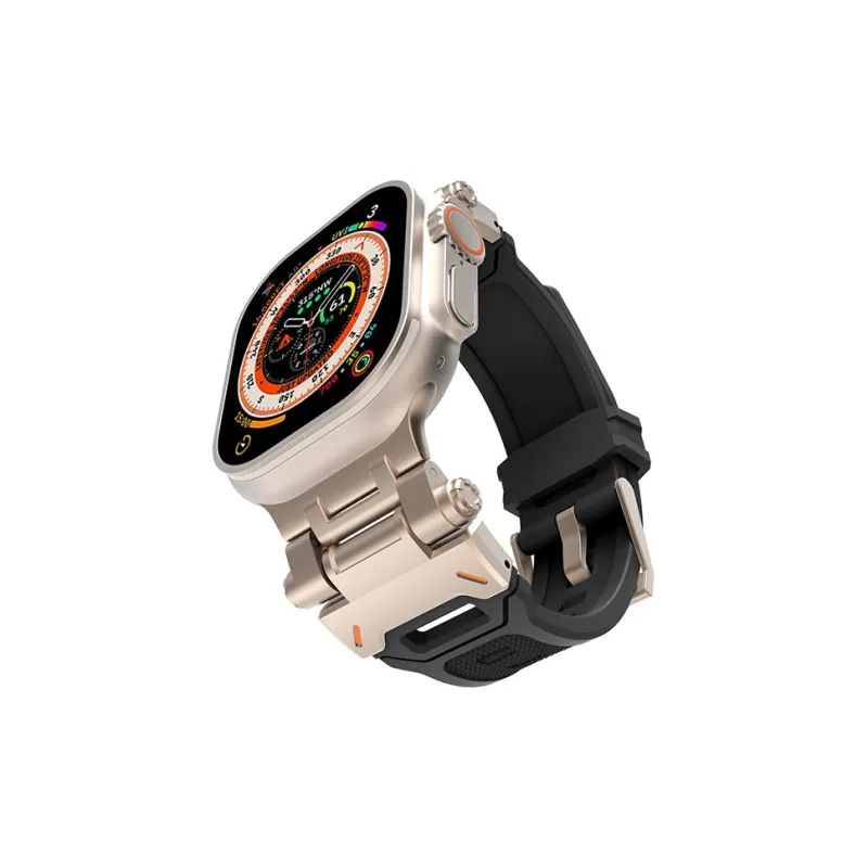 ZHENGGUANG Watch Band Apple Compatibility 41mm Silicone Material-12