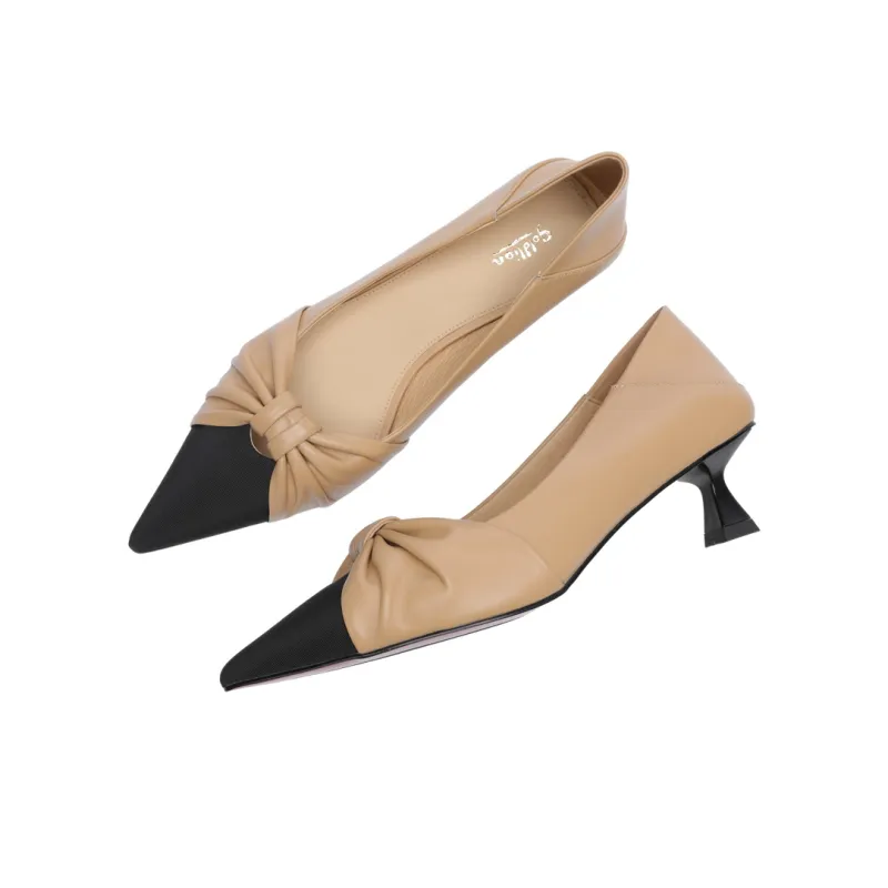 GOLDLION Slim Heel High Heels Women's-3