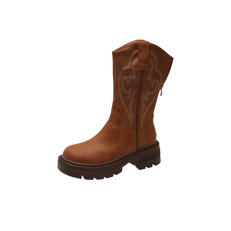 Bull charm Ankle Boots Women's-6