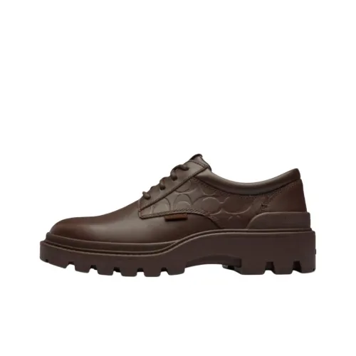 COACH Men's Casual Shoes Men Low Top Brown
