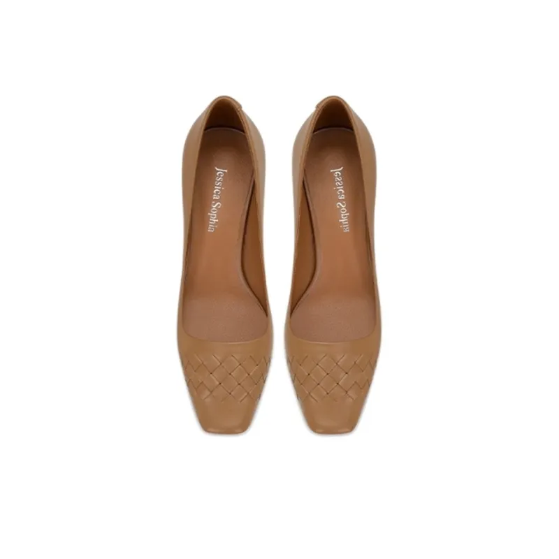 JESSICA SOPHIA Chunky Heel High Heels 5.5cm Women's-3