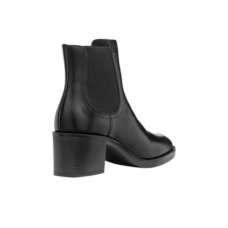 GEOX Serilda 60 Short Chelsea Boots 6CM Women's Black-7