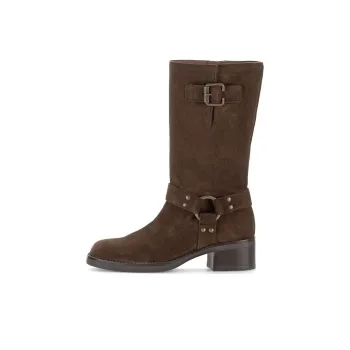 Gabor Fashion Knee-high Boots 5cm Women's Dark Brown