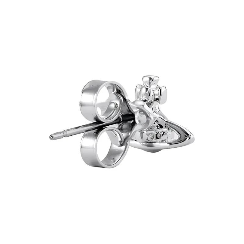 Vivienne Westwood London Orb-plaque Earrings-2