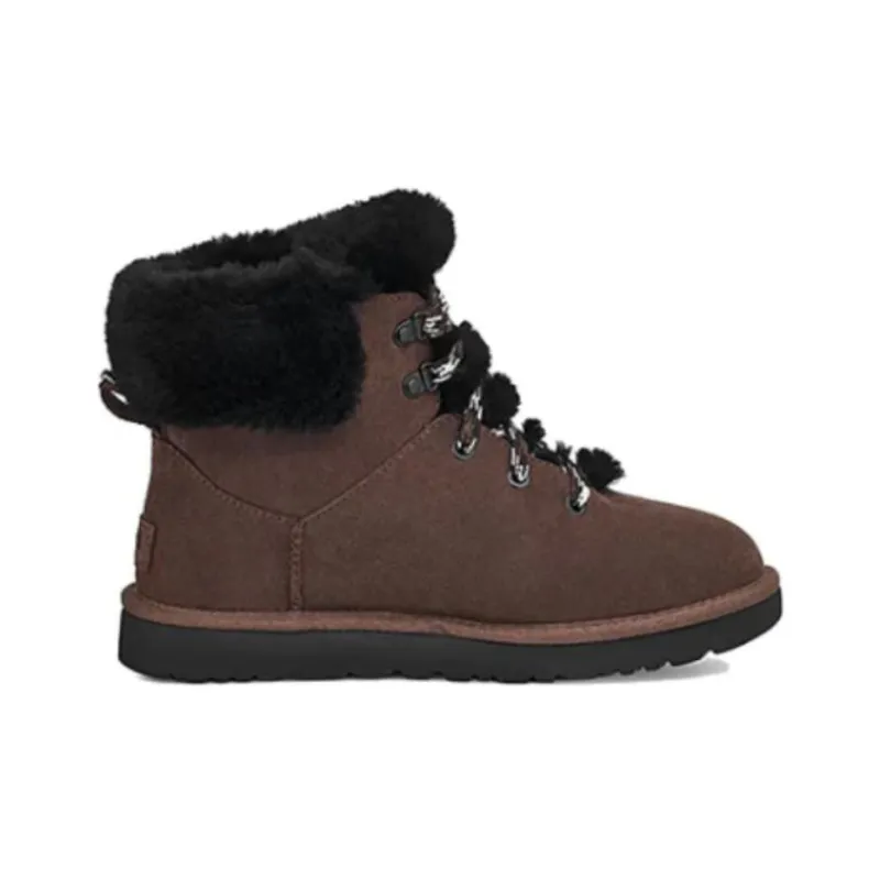 UGG Classic Mini Alpine Lace 'Burnt Cedar' Women's-2