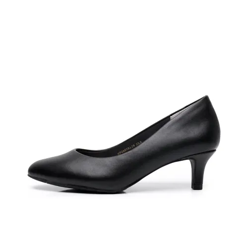 RANDA High Heels Women's Black Smooth Finish