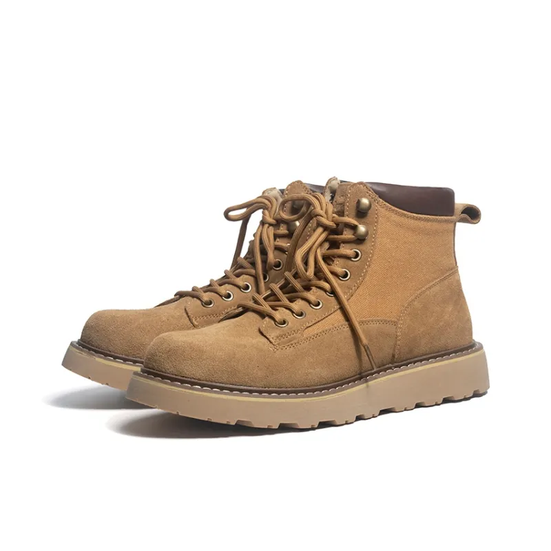 Haobin Short Martin Boot Unisex-1