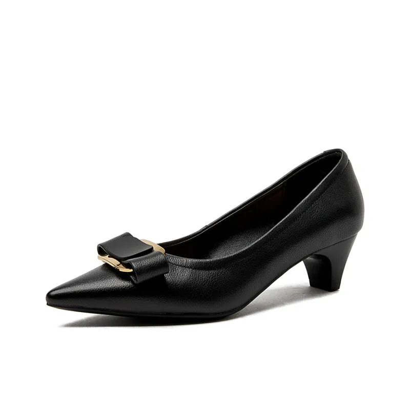 Rich Birds Cone Heel High Heels 5cm Women's-1