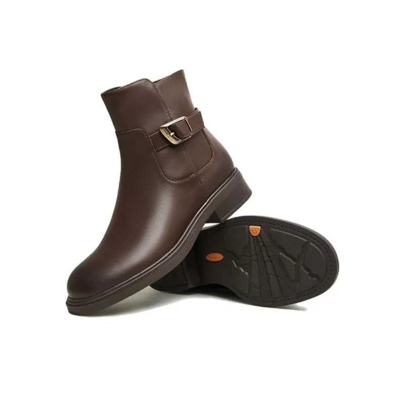 BATA Ankle Boots Women's Black/Brown-3