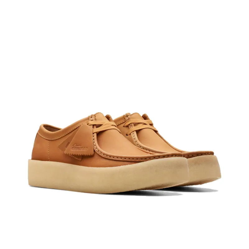 Clarks Originals Wallabee Cup Mid Tan Women's-2