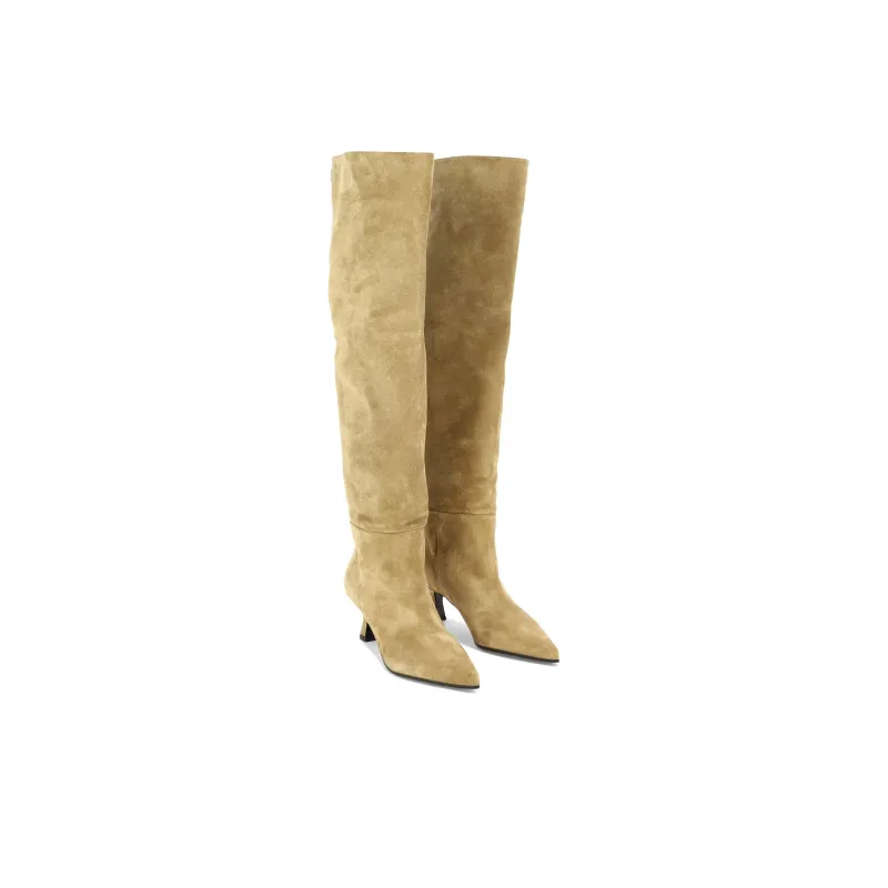 3JUIN Bea Touch Suede Knee high Boots Women's-2