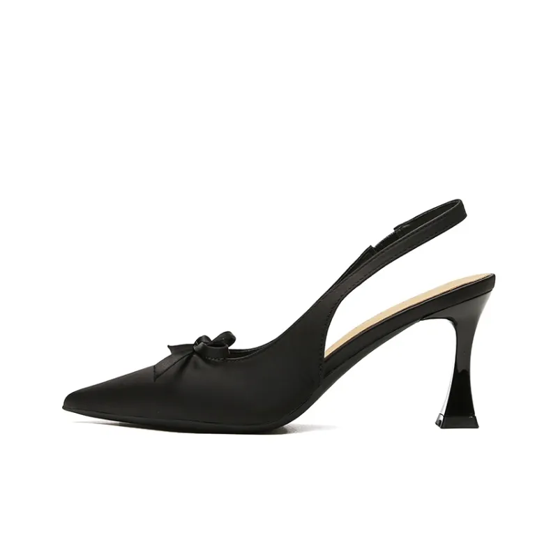 Ainer-cat Flared Heel High Heels 7.5cm Women's-0