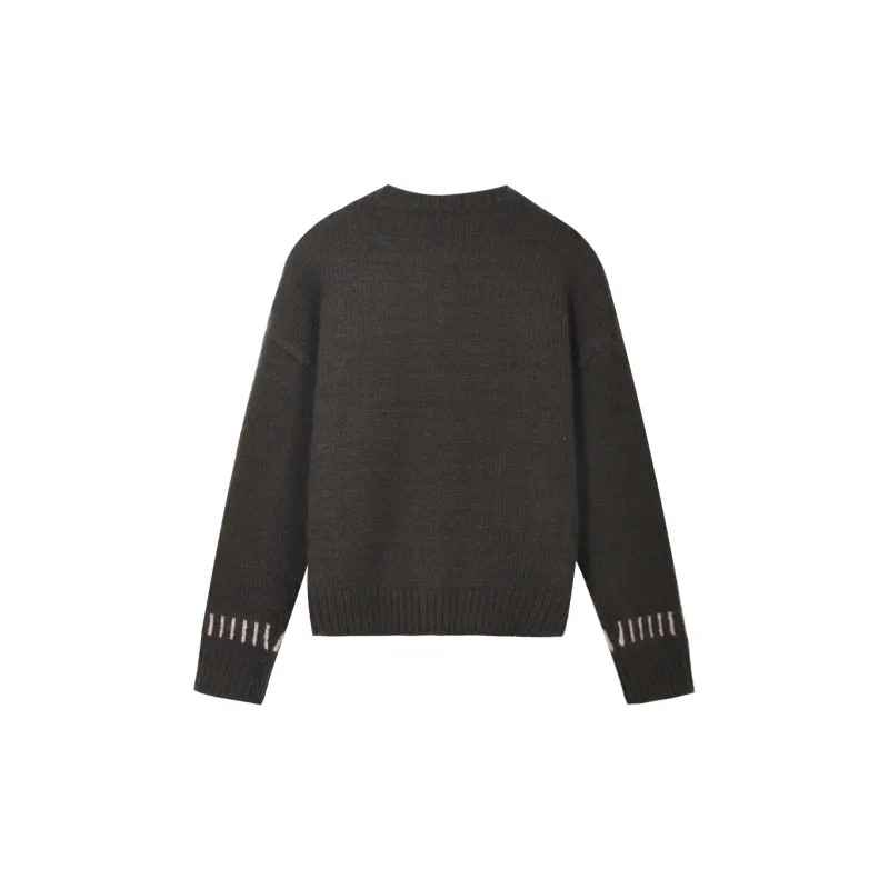 MISHOW Knitwear Women's Dark Gray-1