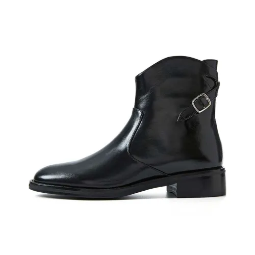 Marie Claire Ankle Boots 3.5cm Women's Midnight Paris Black