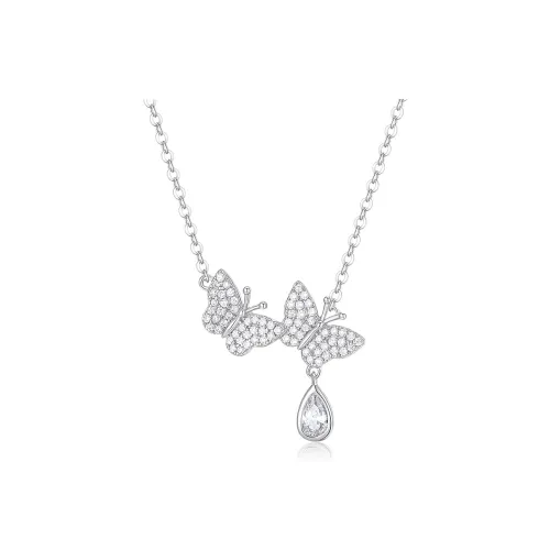 KADER 925 Sterling Silver Necklaces Women's Silver