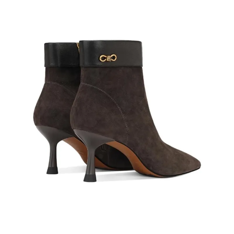 JESSICA SOPHIA Ankle Boots 6.5cm Women's Black-5