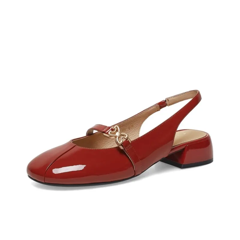 BASTO Block Heel High Heels 3.5cm Women's-11