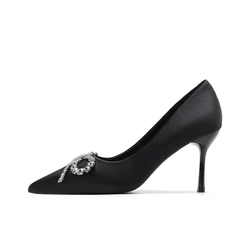Zubumei Slim Heel High Heels 8CM Women's