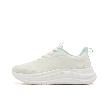 QIAODAN Running Shoes Women's Low Top Ivory/Water Ripple