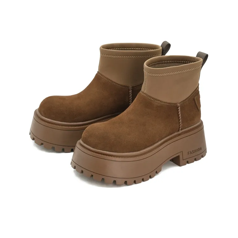 Little Sue Niche Design, Trendy Versatile, Lightweight, Commute, Martin Boots Ankle Boots Women's-9