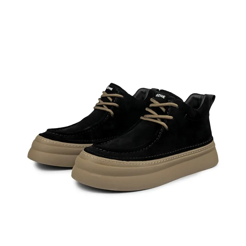 ZUOZHE Ankle Boots Platform Men's-11