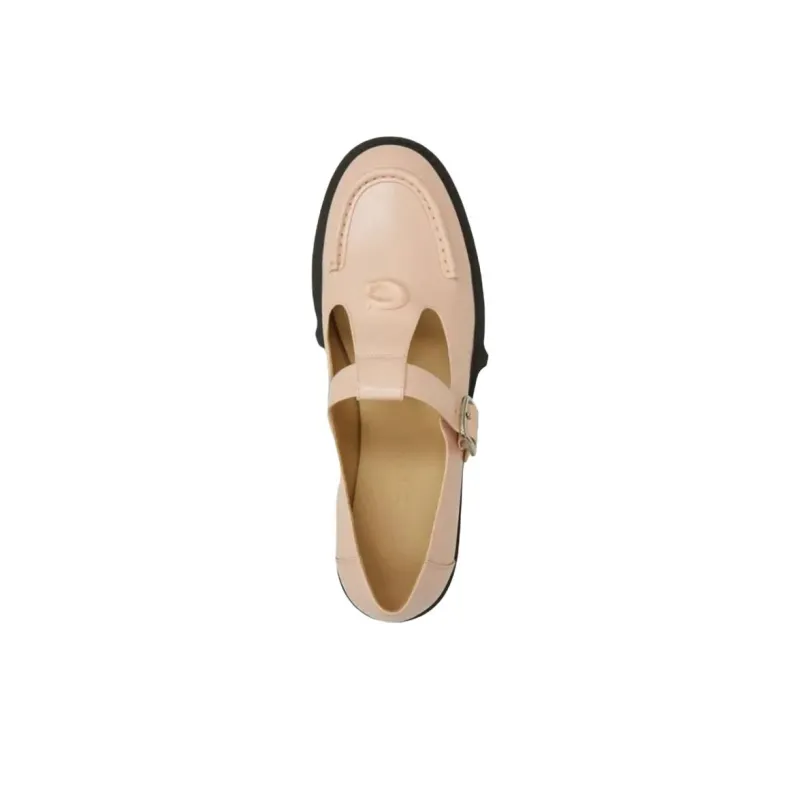 COACH Liv Flat Casual Single Shoes 4.5cm Women's Pink-3