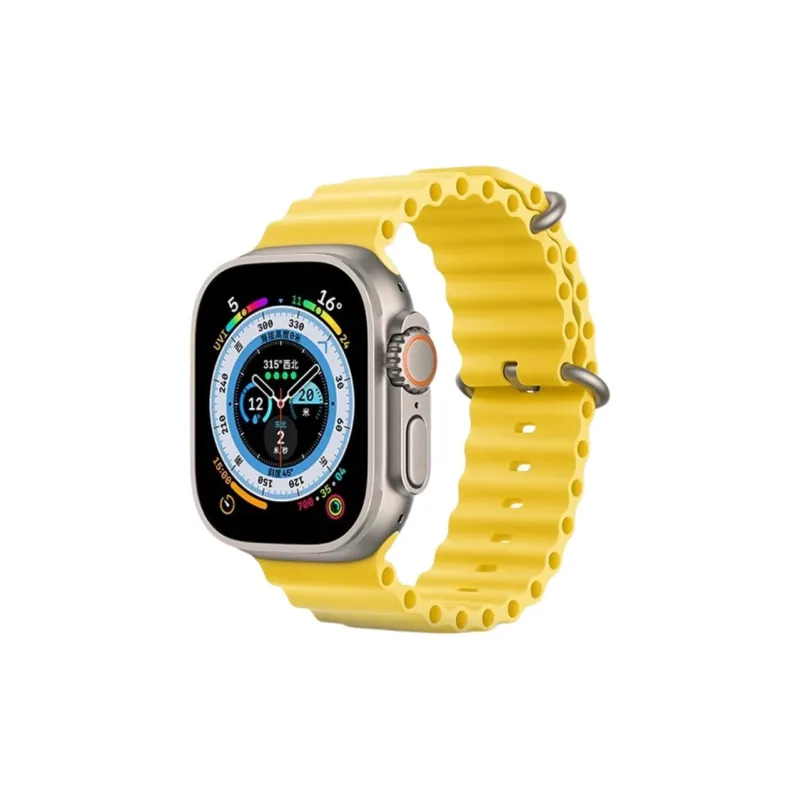 PULAISI Apple Compatibility Watch Band 49mm Silicone Material-3