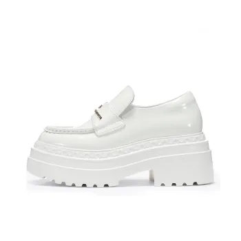 VITTORIO VENTURA Chunky Heel High Heels 8.5cm Women's White