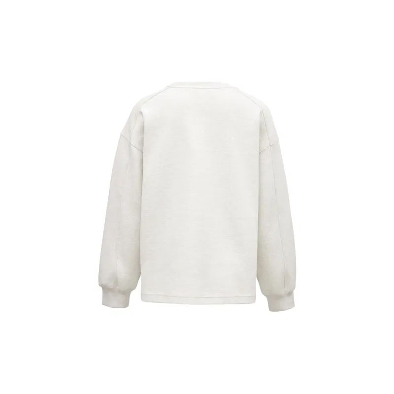 ONLY Sweatshirt Women's Light Heather Gray-1