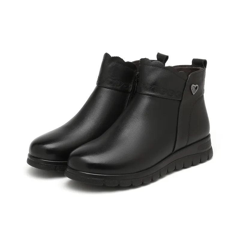 Rich Birds Ankle Boots 3.5CM Women's Black-2