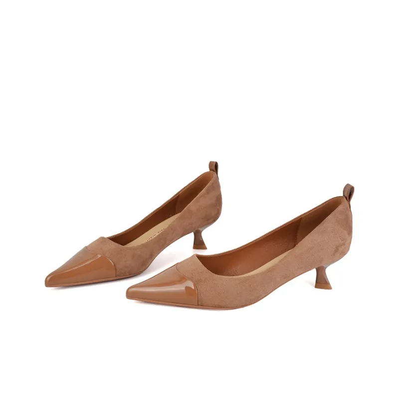 Beijiani Slim Heel High Heels 3cm Women's-2