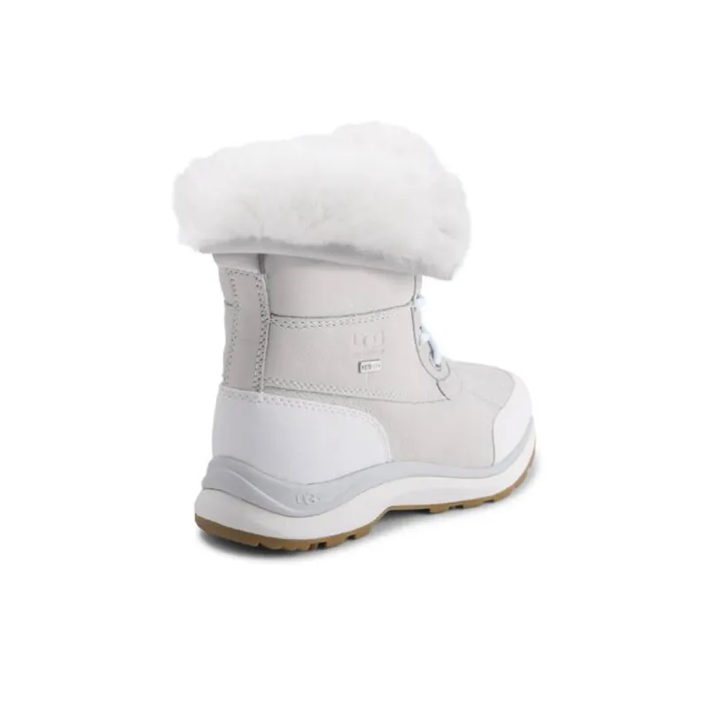 UGG Adirondack Boot Iii Fluff Fleece Lined White Women's-3